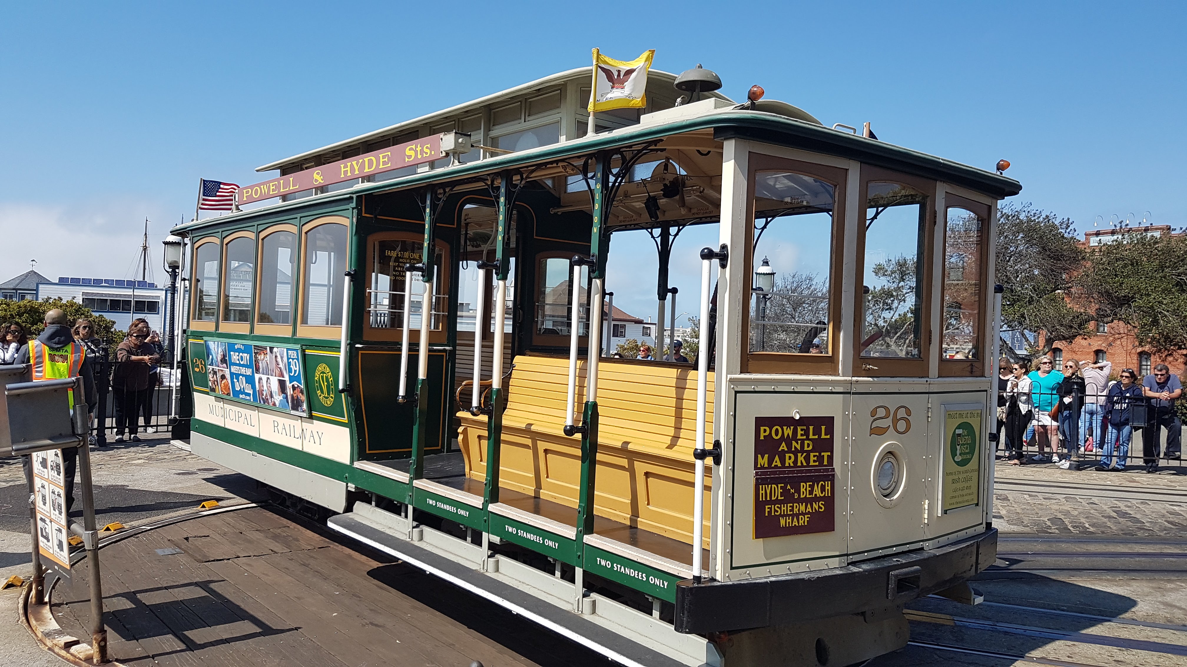 Le cable car Powell/Hyde