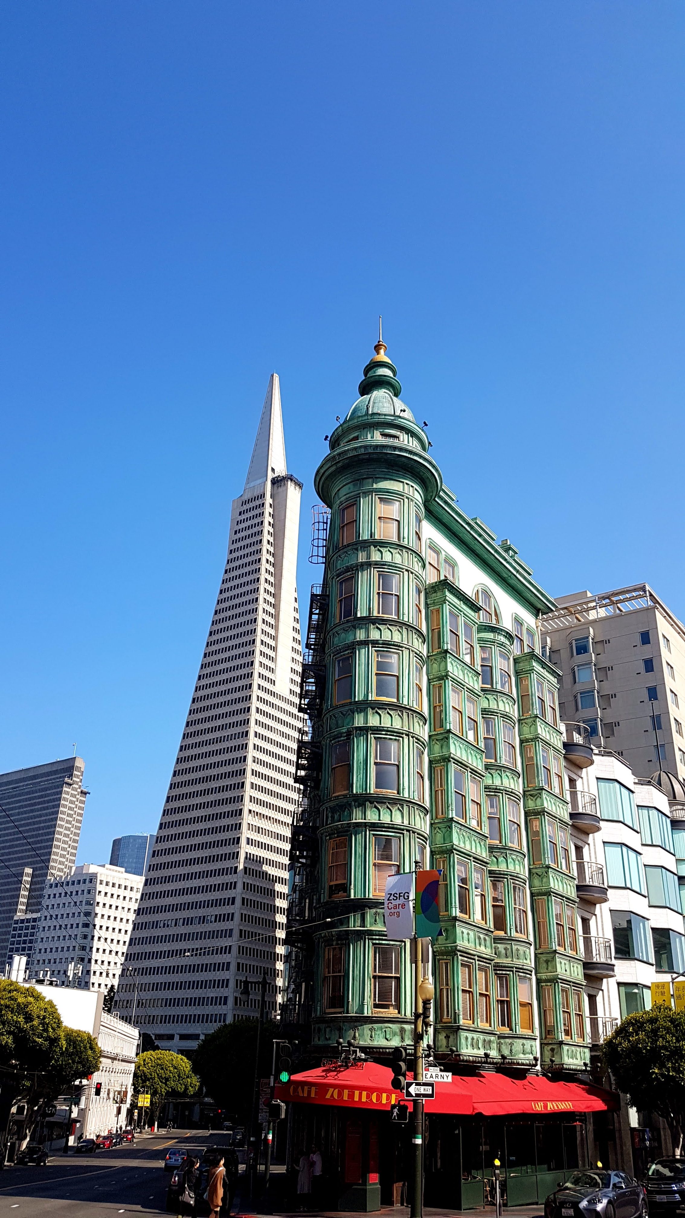 Transamerica Pyramid & Colombus Tower