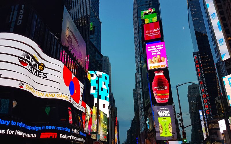 2018, Jour 2 : Washington Square, High Line, Central Park et Times Square