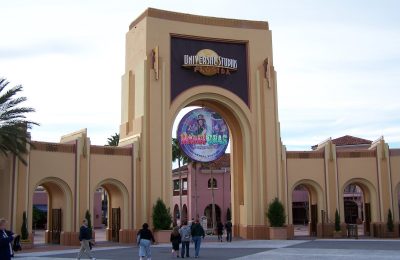 L'entr├®e de Universal Studios