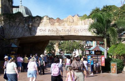 L'entr├®e de Islands of Adventure