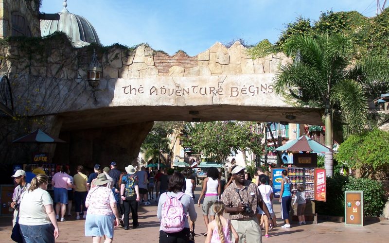 L'entr├®e de Islands of Adventure