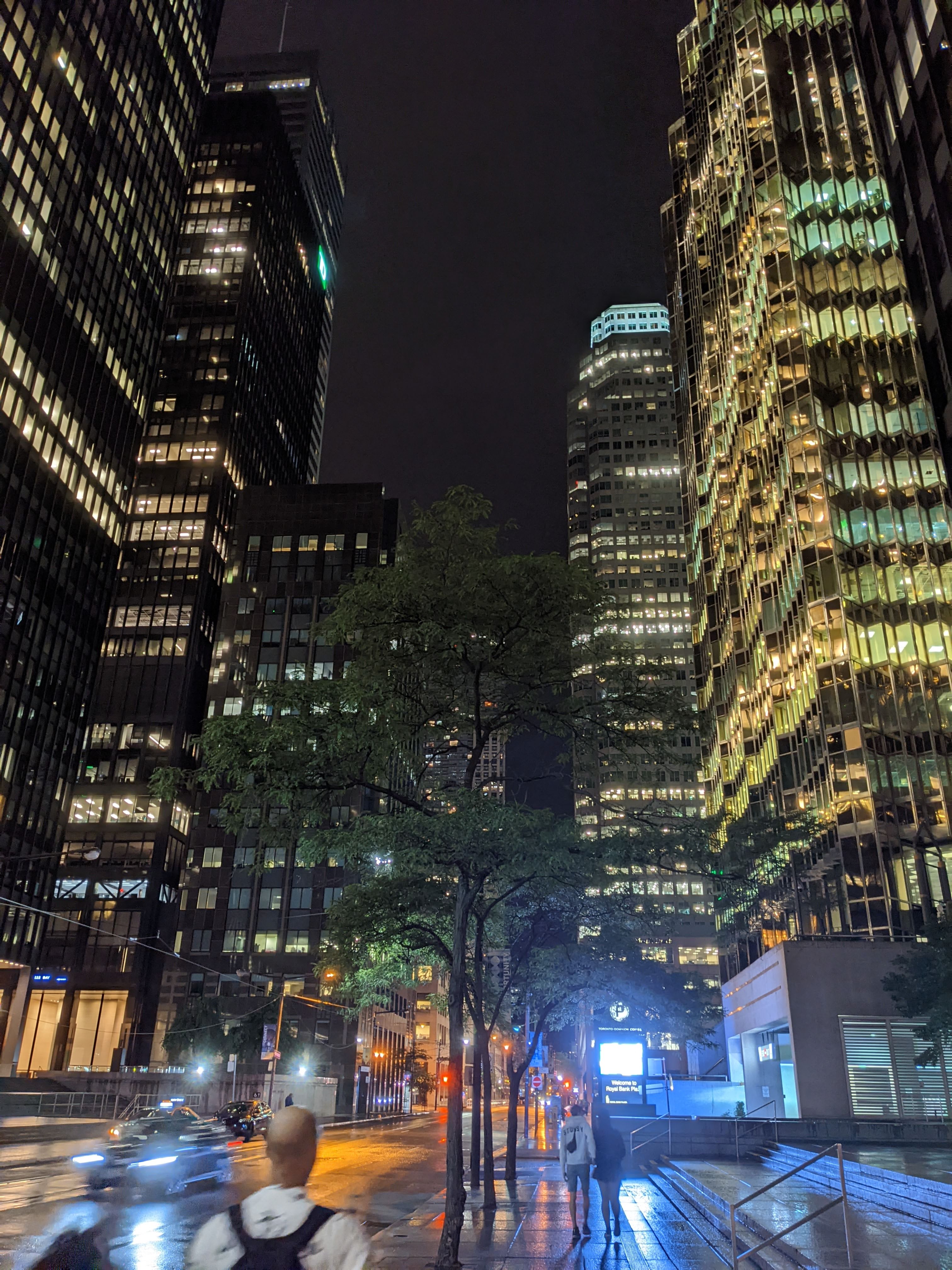 Centre ville Toronto de nuit