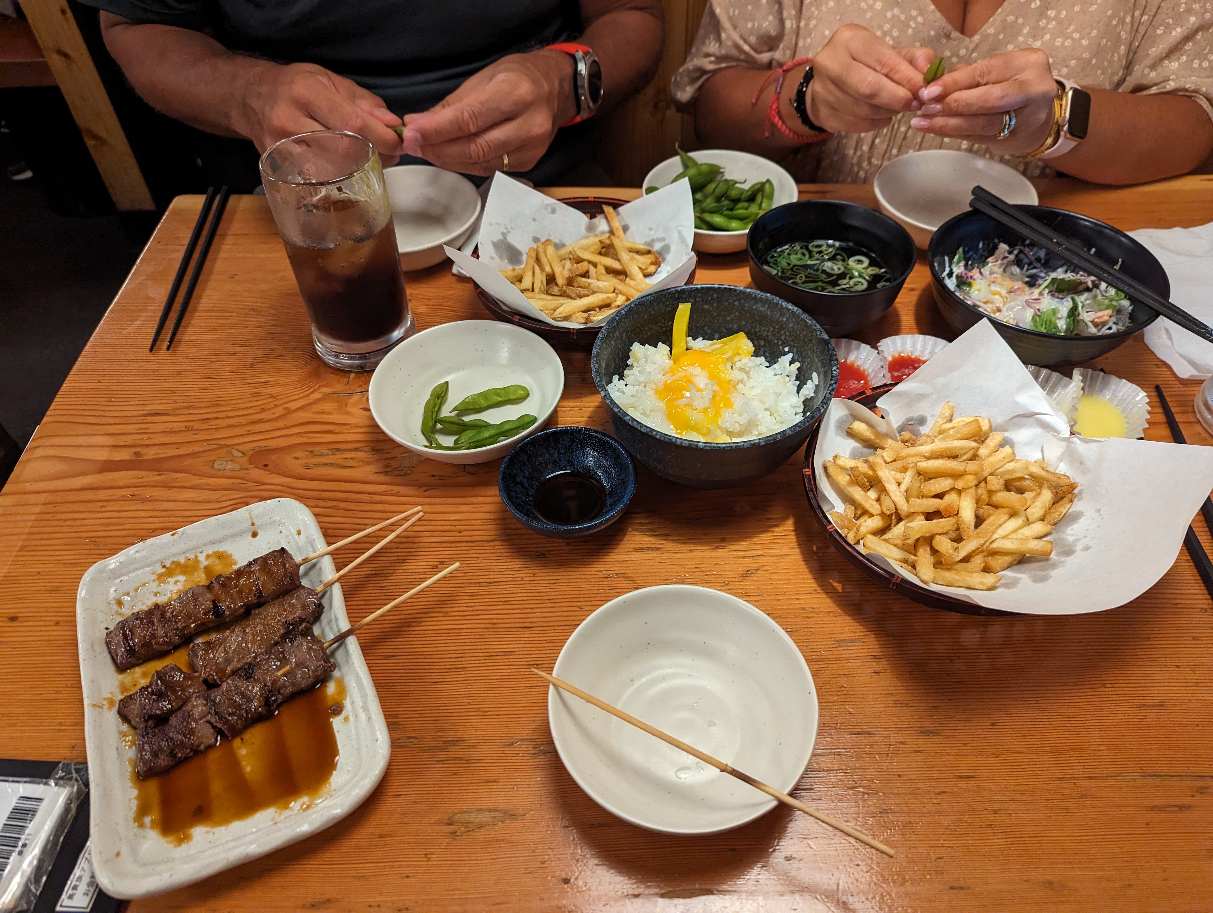 Yakitori au Torikizoku Kiyamachi-dori