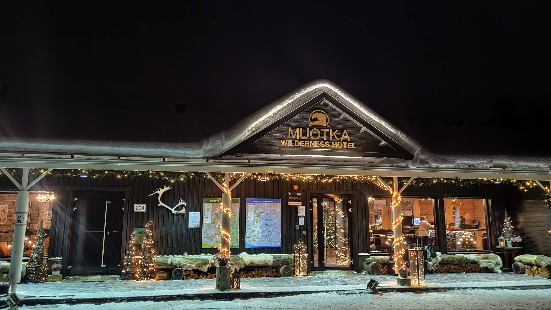 Wilderness Hotel Muotka en Finlande