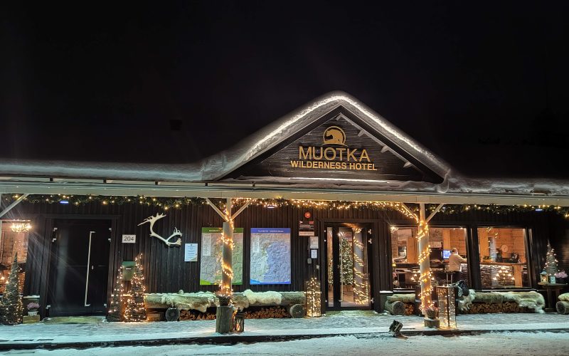 Wilderness Hotel Muotka en Finlande