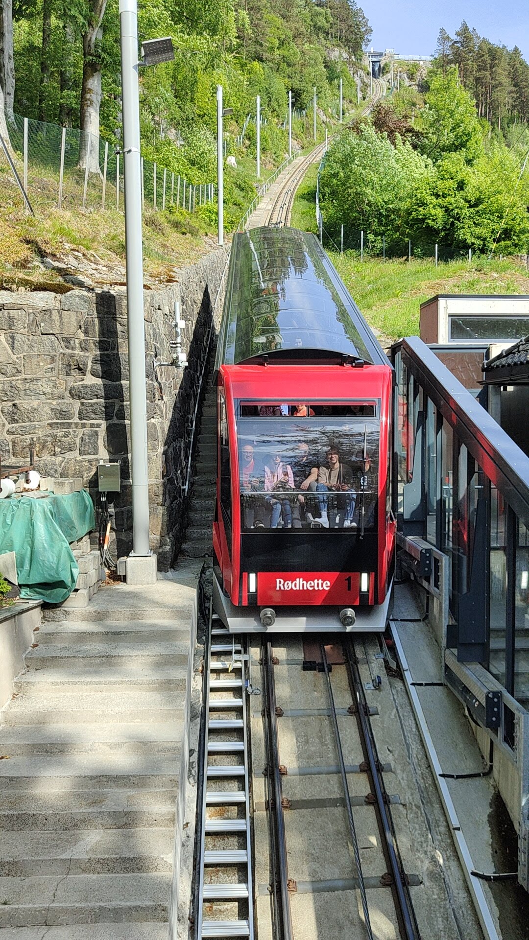 Descente du Mont Fløyen