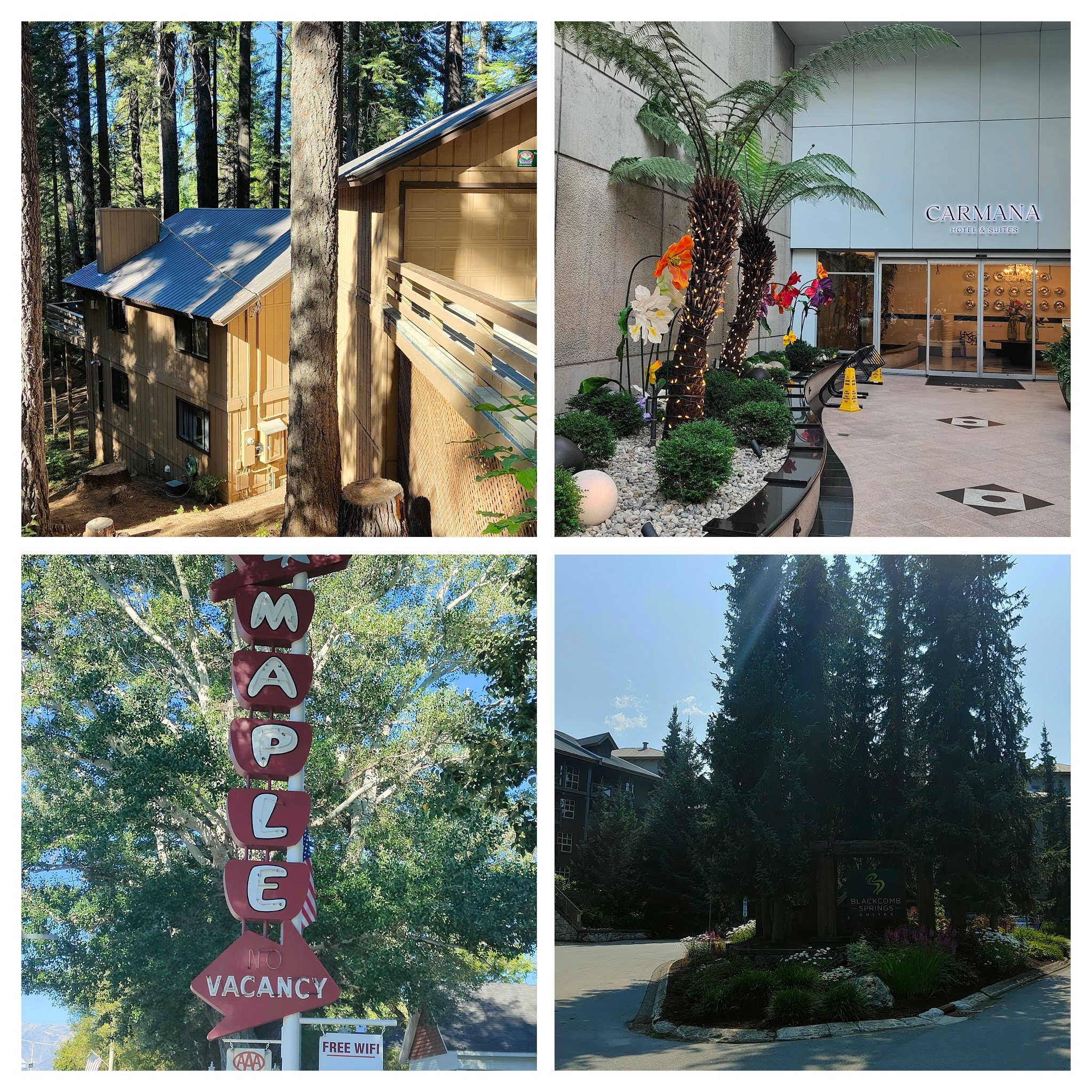 Hotels et locations ouest Canada & USA