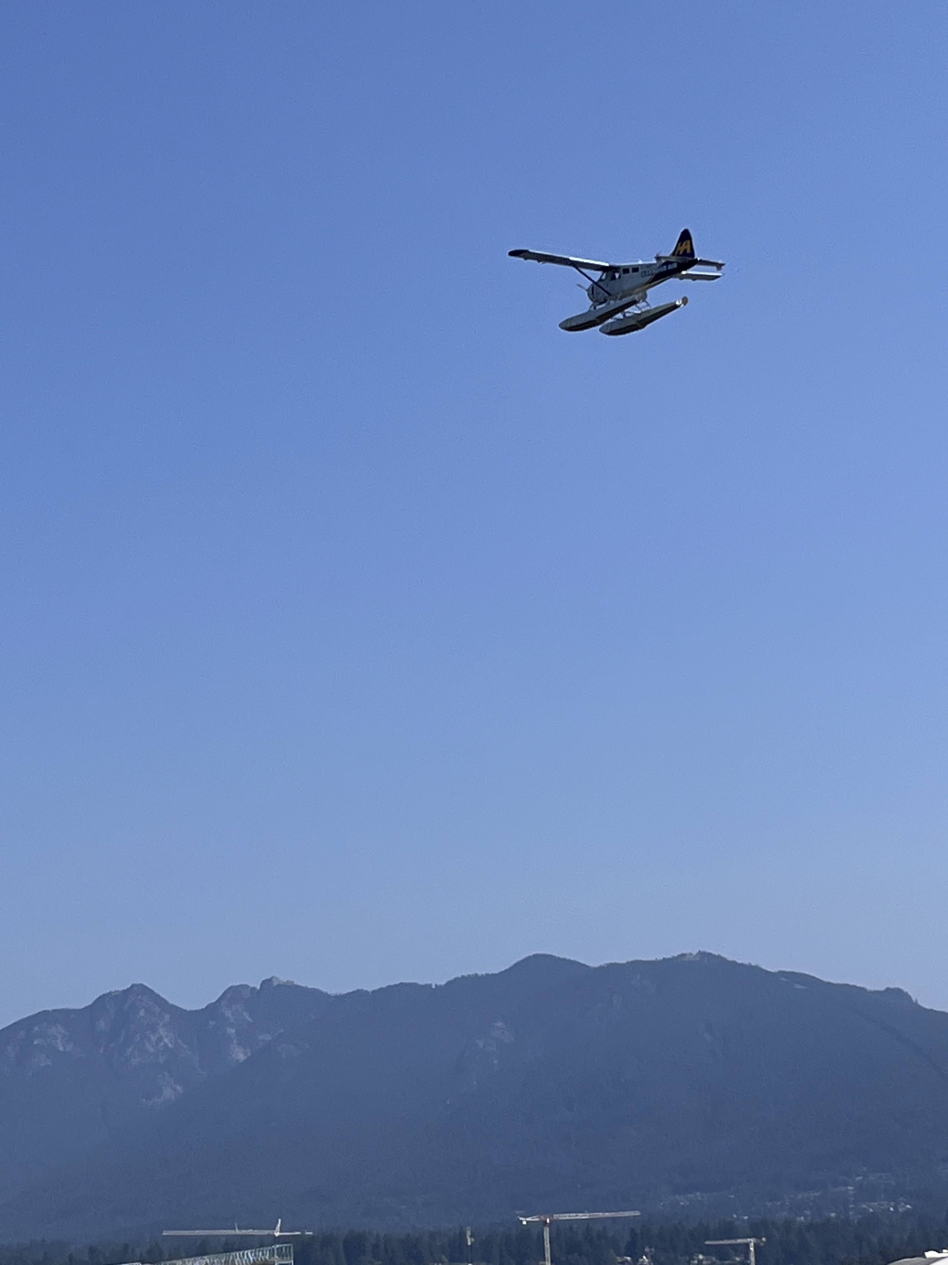 Décollage d'hydravion depuis Stanley Park