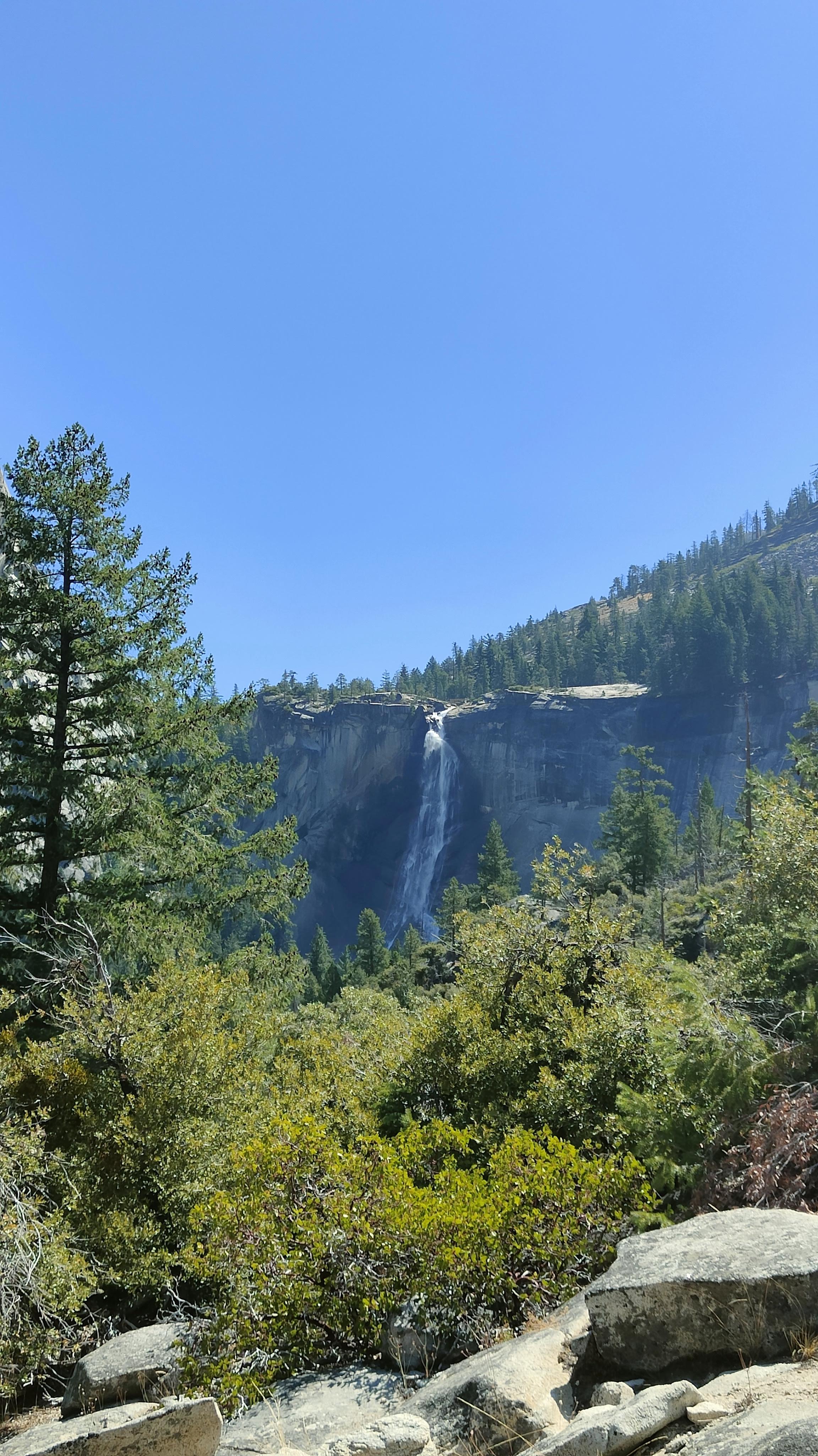 Nevada Fall depuis Clark Point
