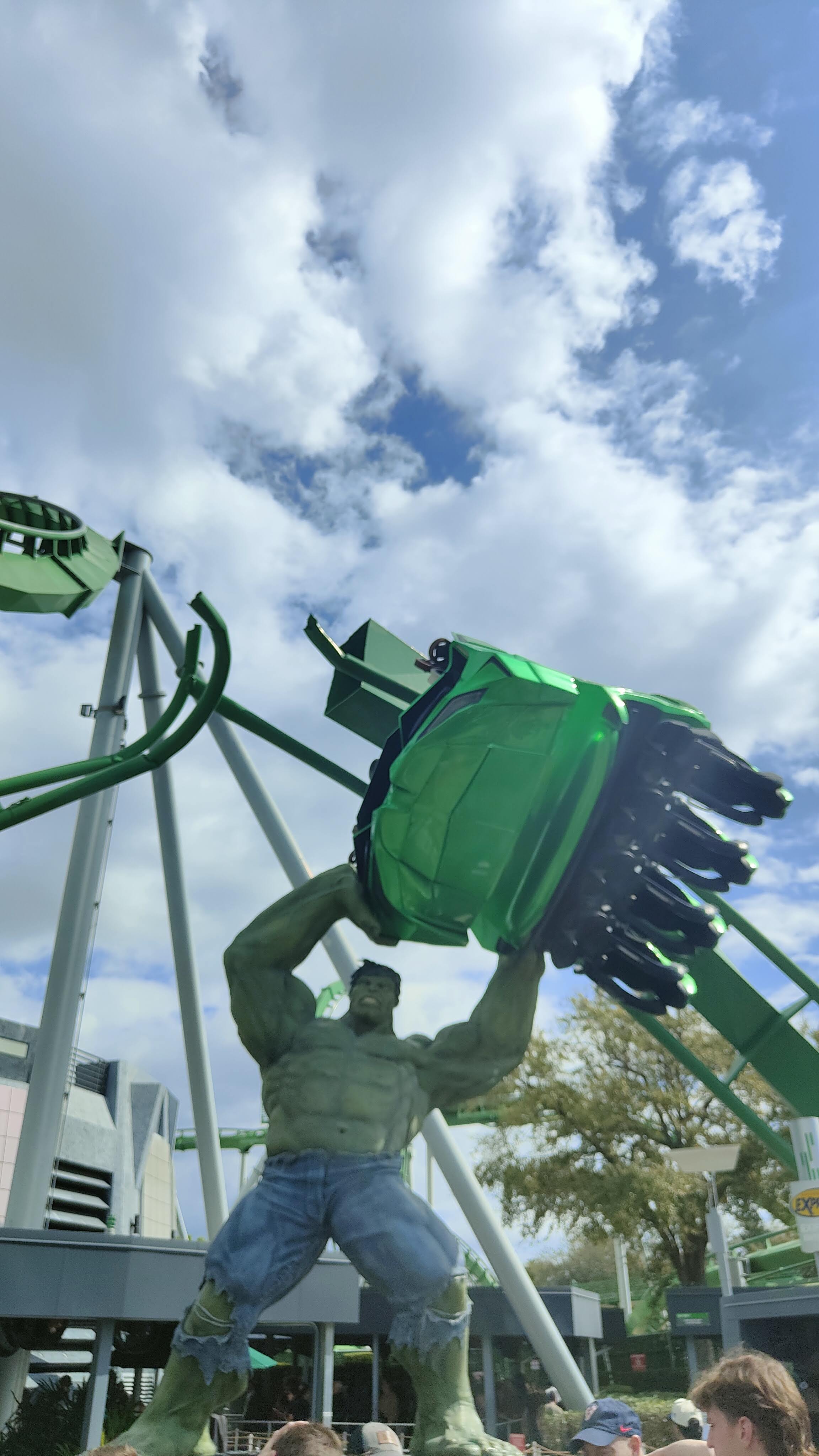 The Incredible Hulk Coaster à Islands of Adventure