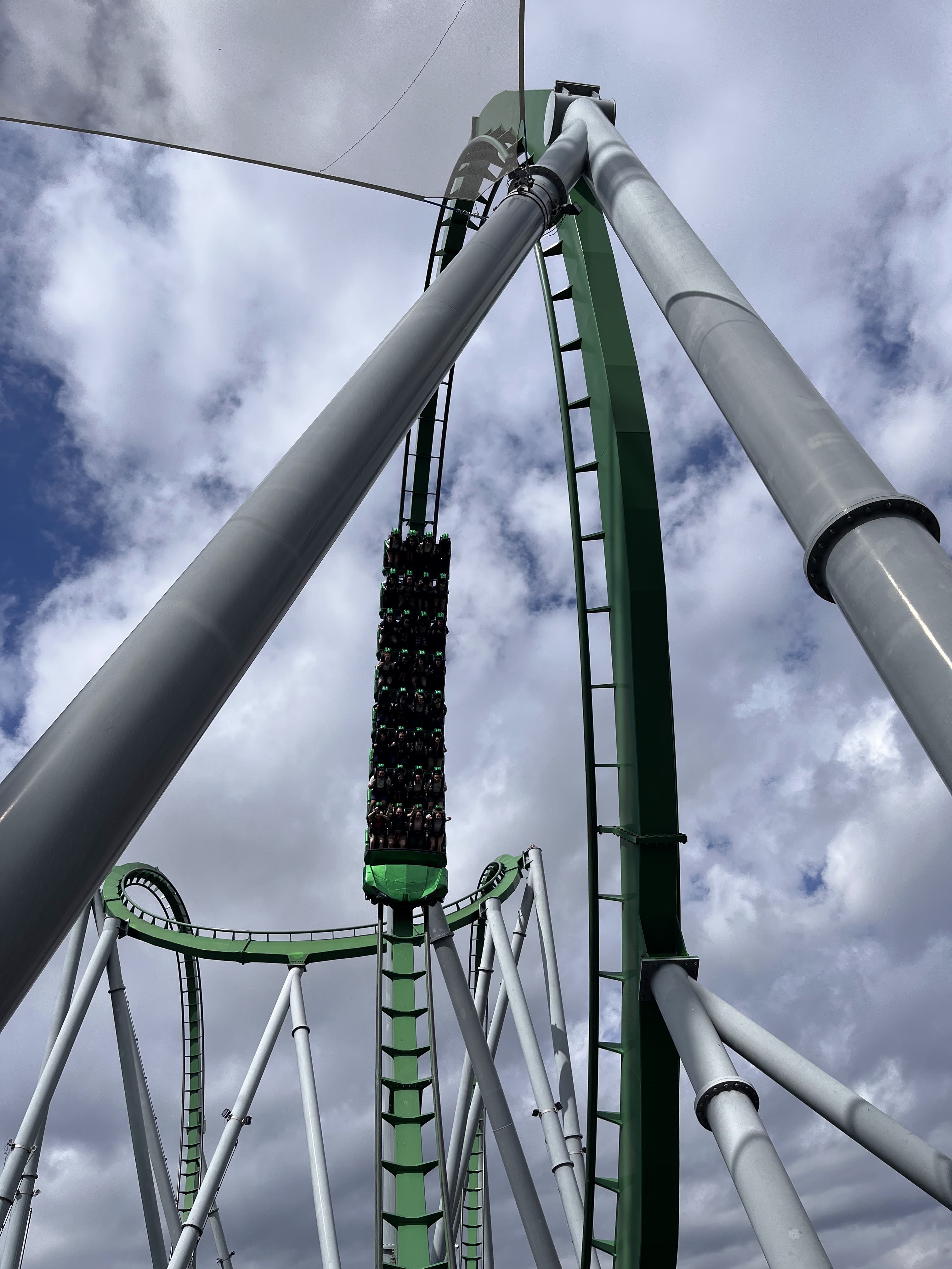 The Incredible Hulk Coaster à Islands of Adventure