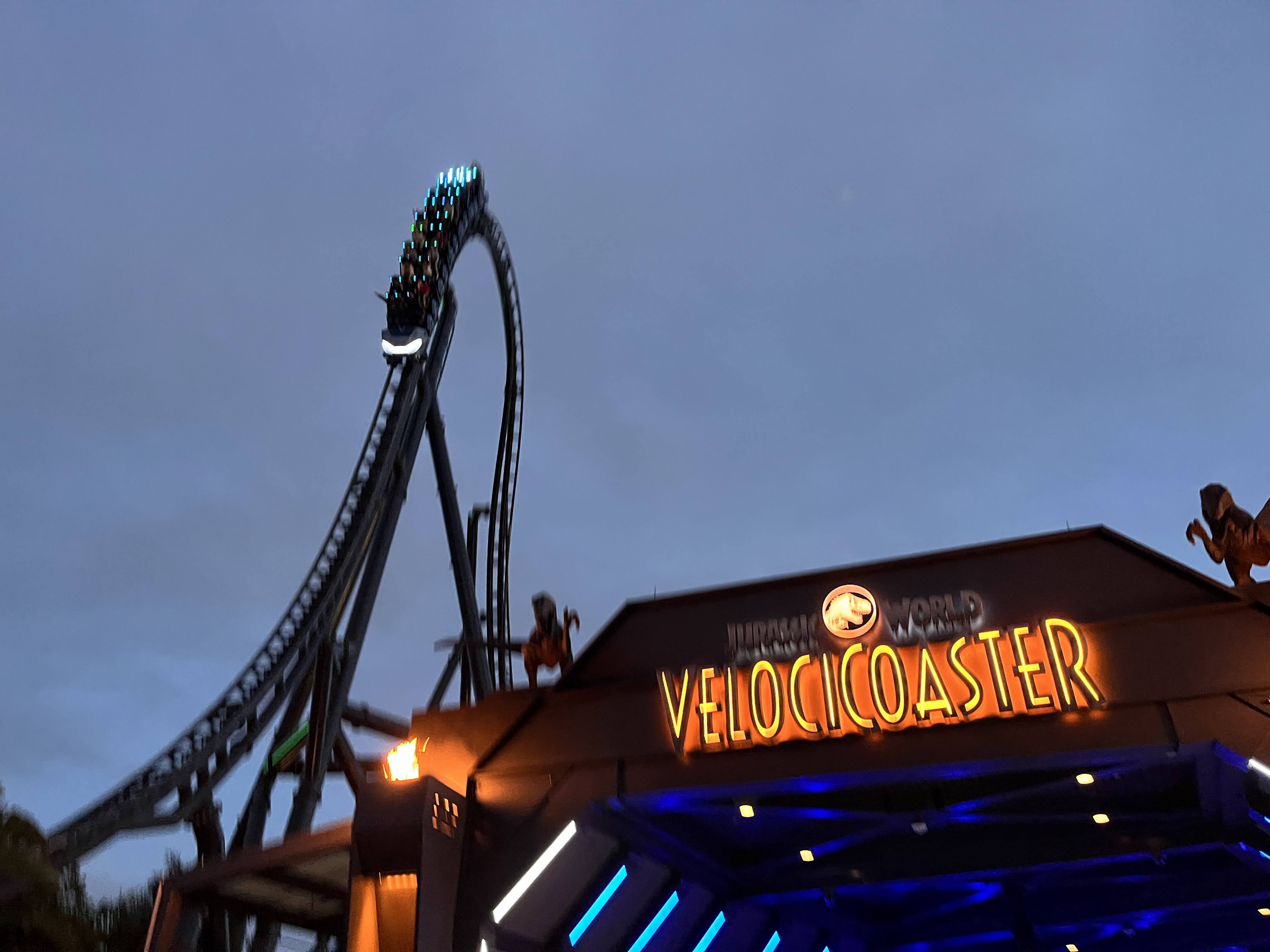 Jurassic World VelociCoaster à Islands of Adventure