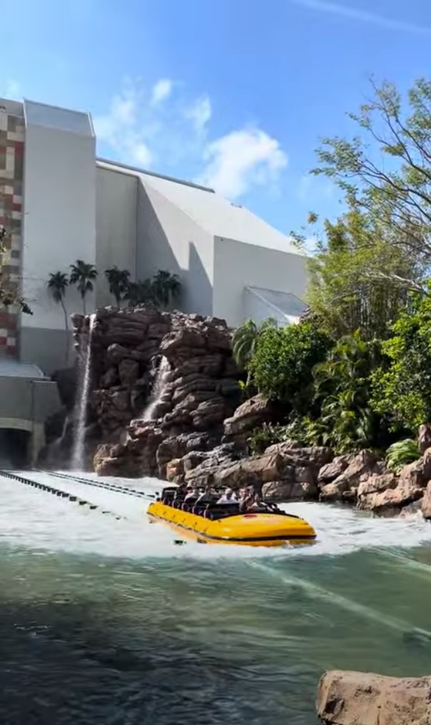 Jurassic Park River Adventure à Islands of Adventure